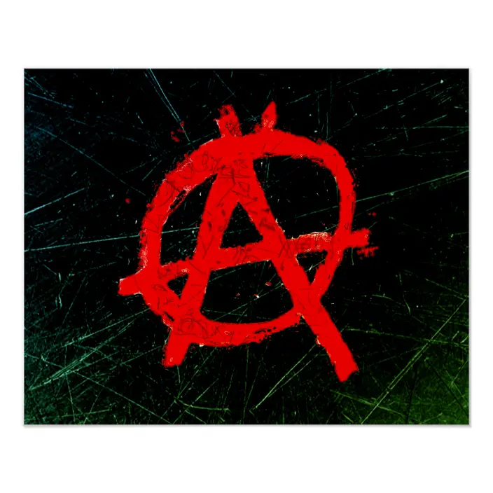 Detail The Anarchy Symbol Nomer 25