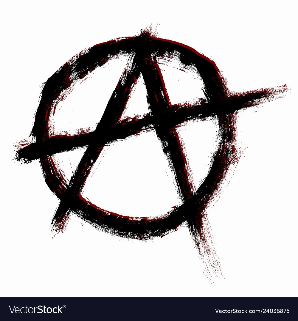 Detail The Anarchy Symbol Nomer 7