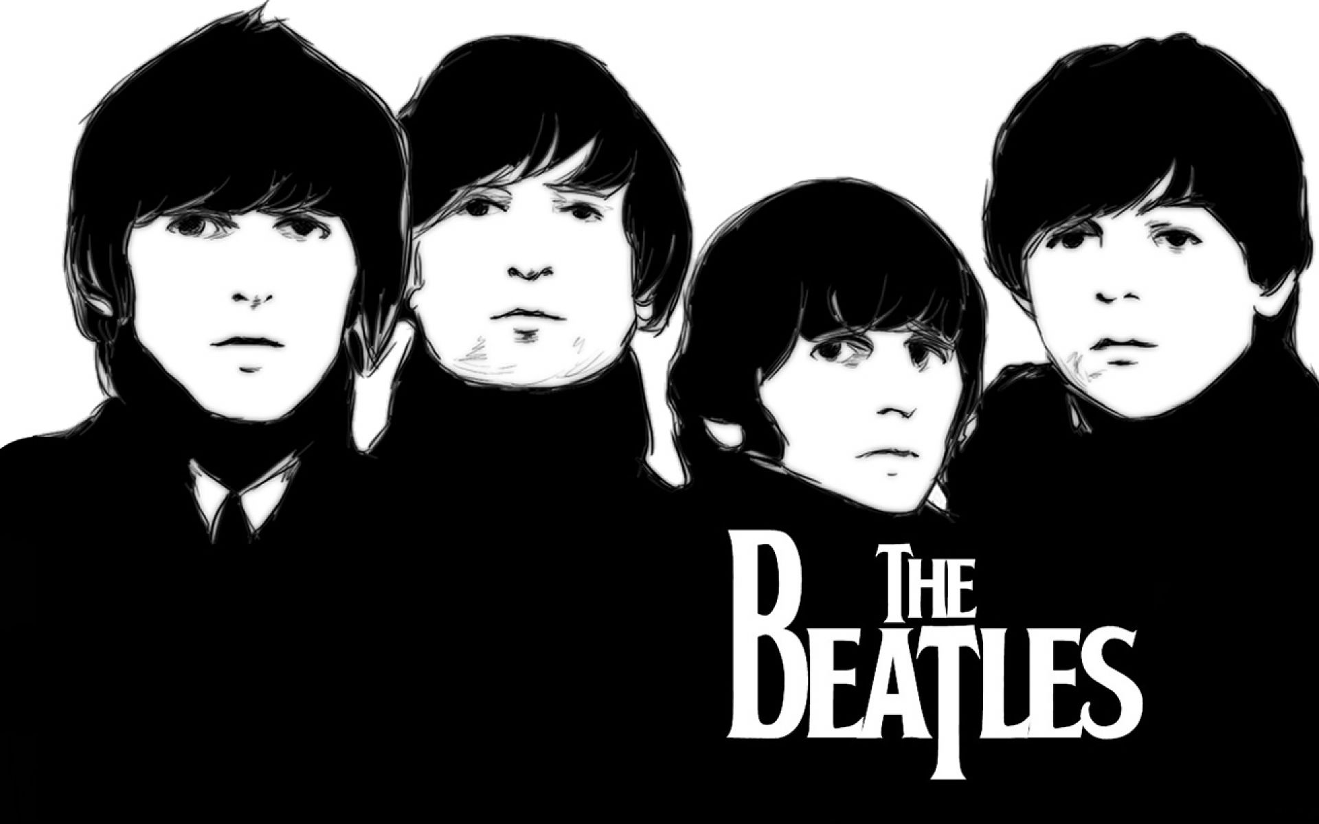 Detail The Beatles Black And White Nomer 39