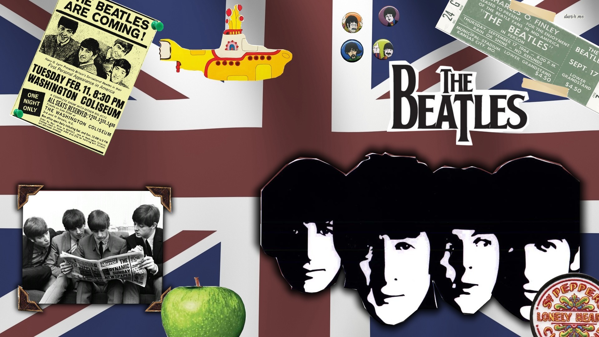 Detail The Beatles Logo Hd Nomer 34