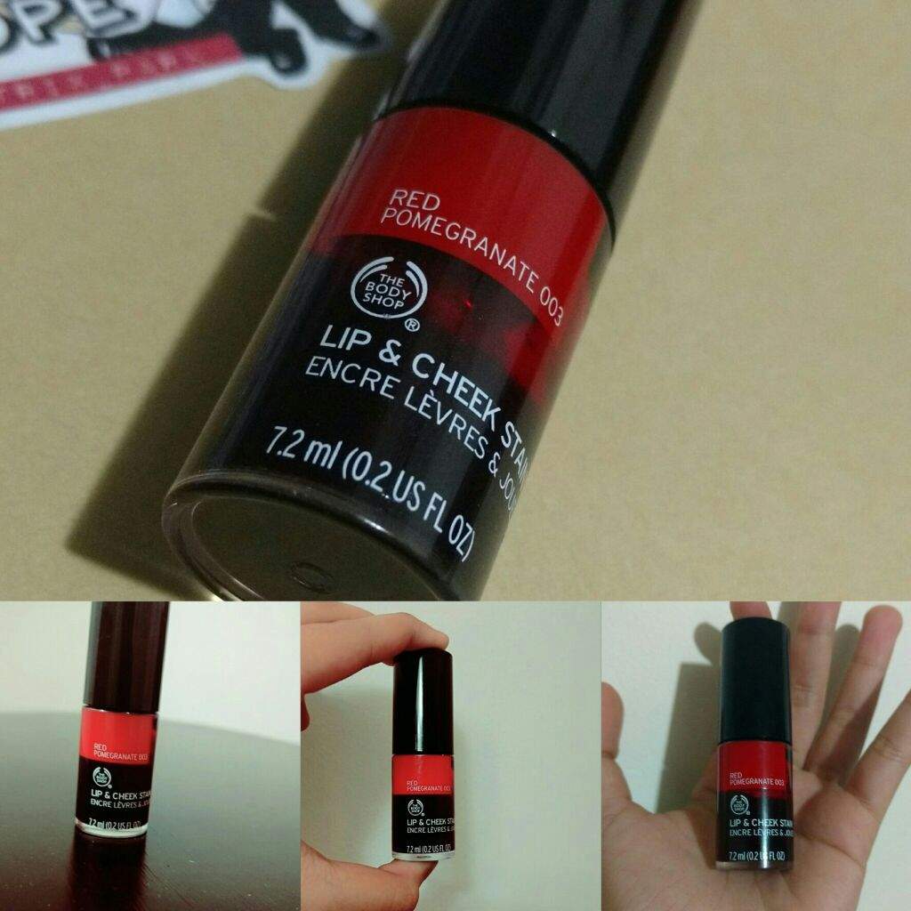 Detail The Body Shop Lip Tint Nomer 34