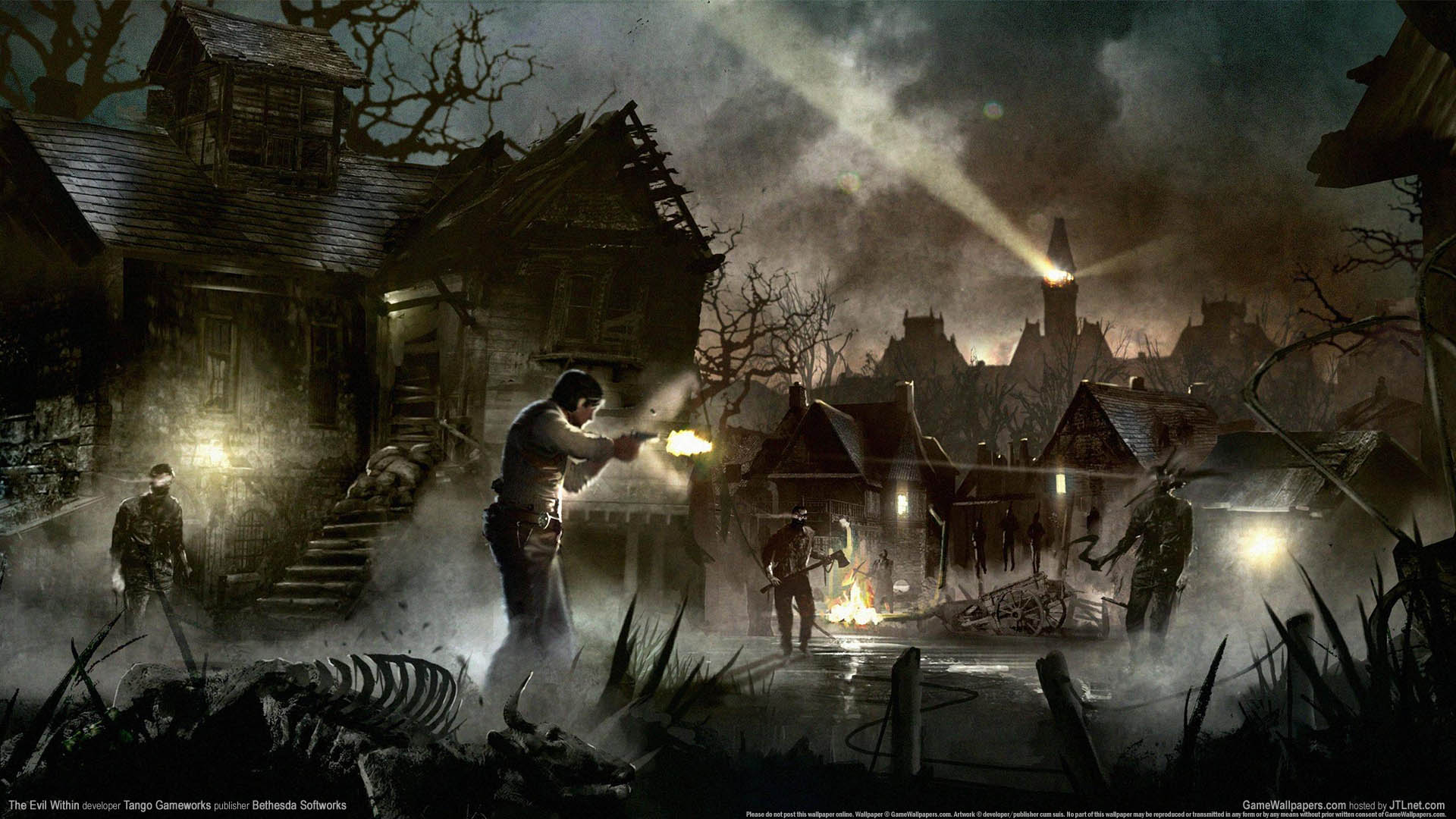 Detail The Evil Within Wallpaper Nomer 10