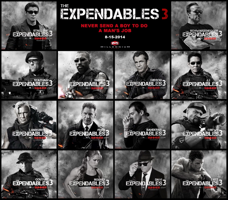 Detail The Expendables 3 Pemain Nomer 9