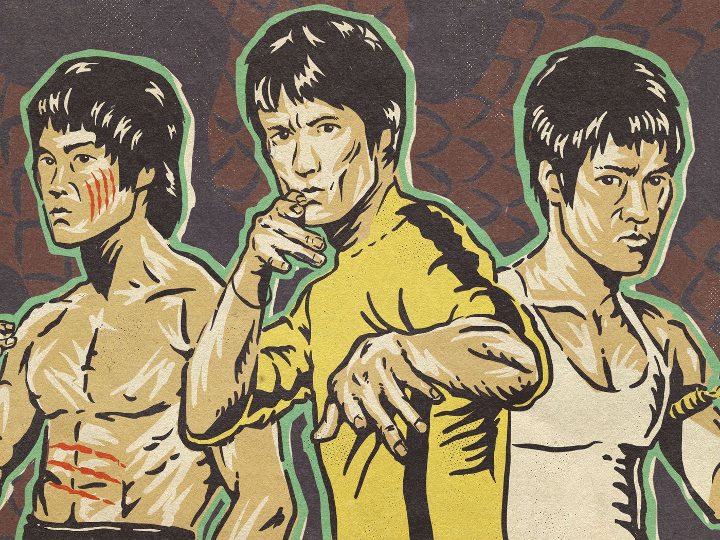 Detail The Image Of Bruce Lee Nomer 48