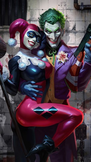 Detail The Joker And Harley Wallpaper Nomer 19