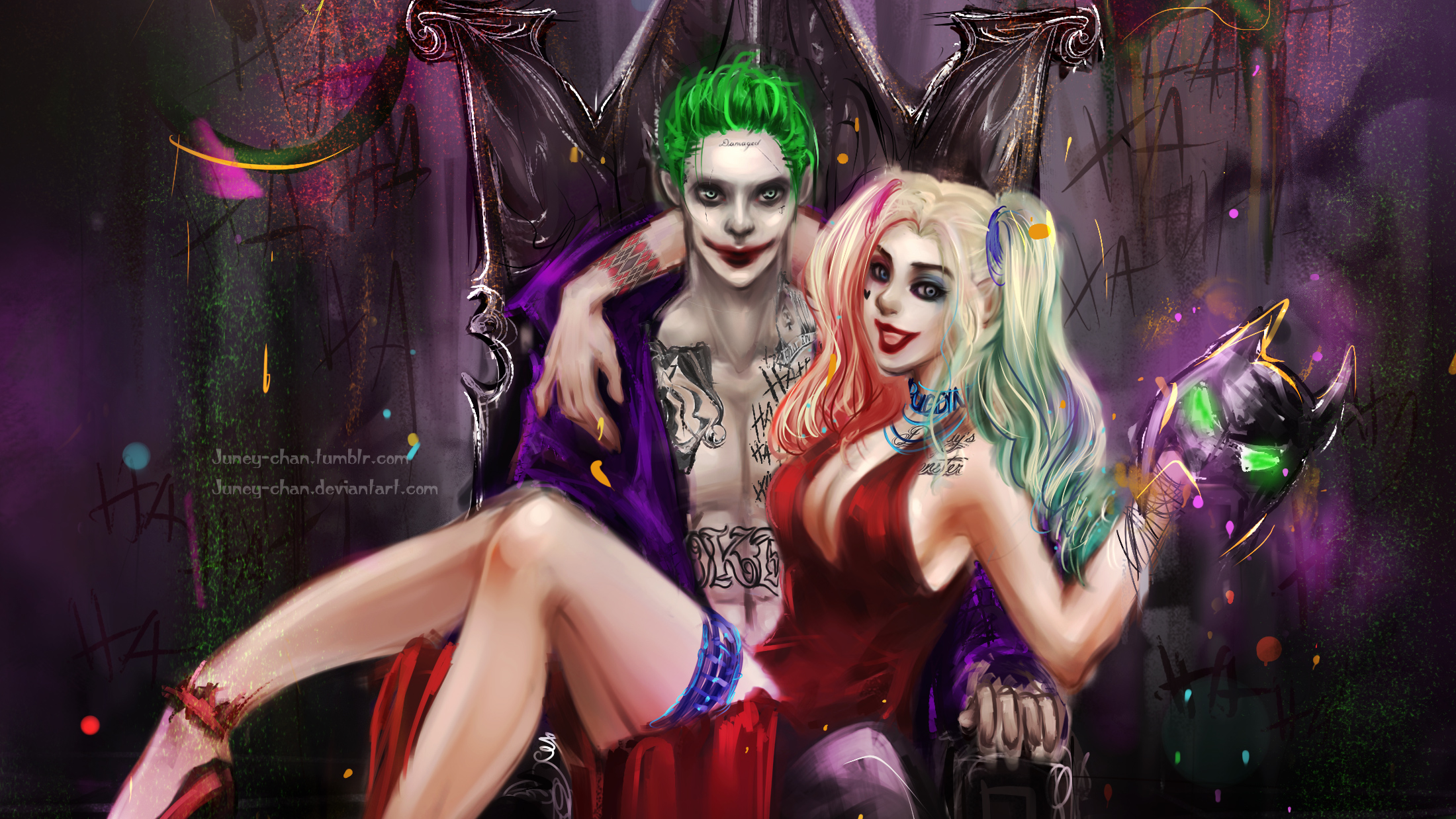 Detail The Joker And Harley Wallpaper Nomer 10