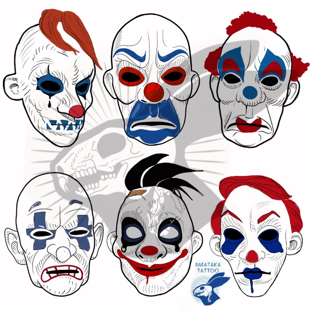Detail The Joker Bank Robber Mask Nomer 52