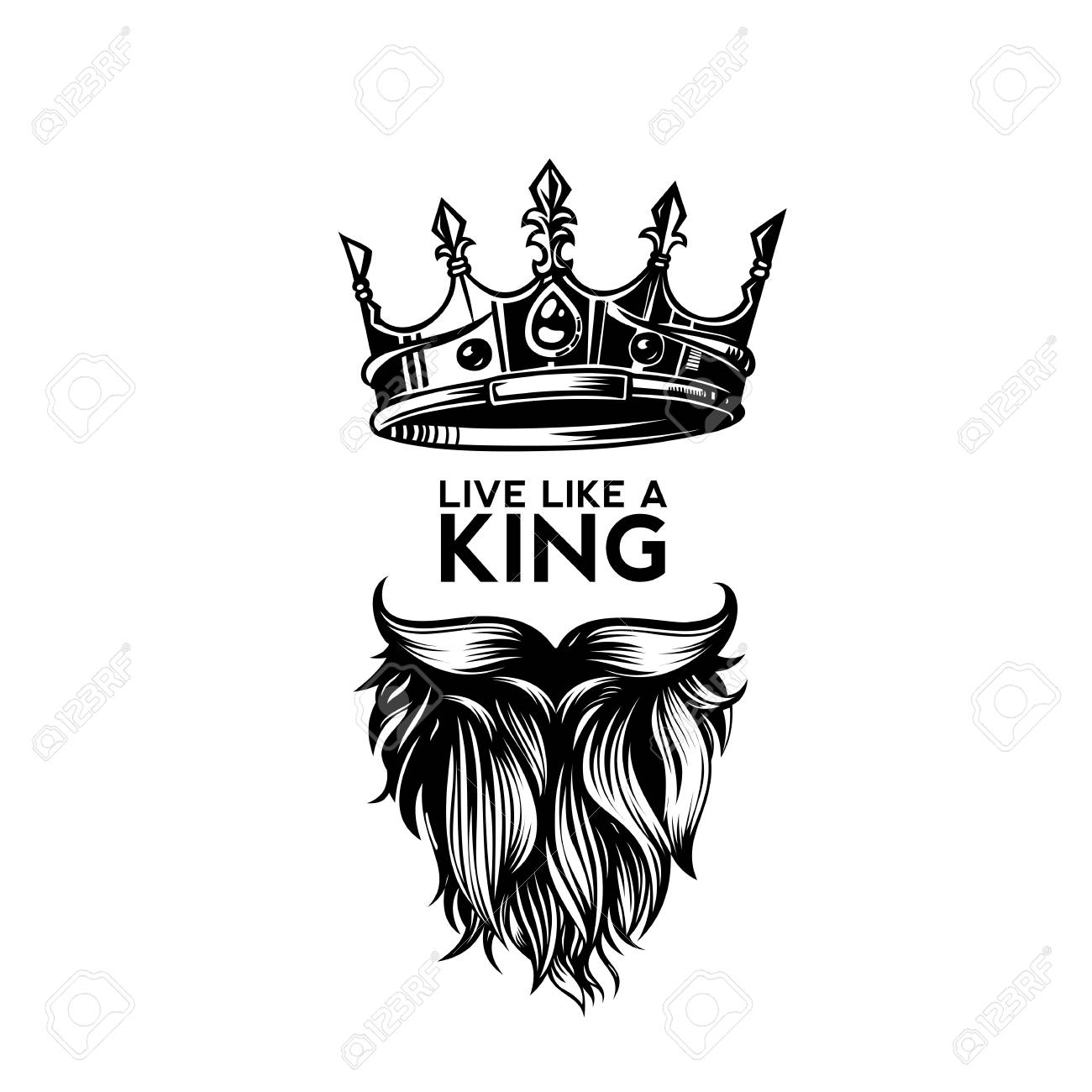 Detail The King Logo Nomer 12