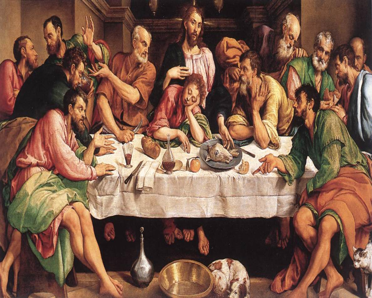 Detail The Last Supper Hd Nomer 10