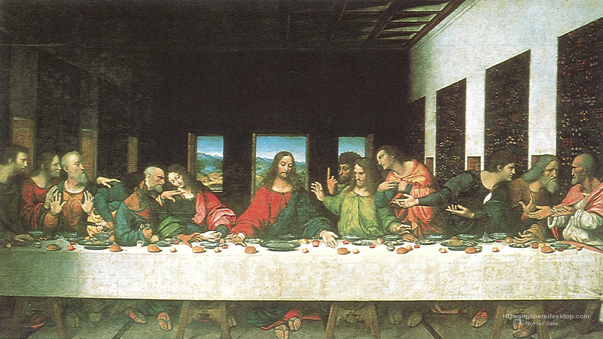 Detail The Last Supper Hd Nomer 13