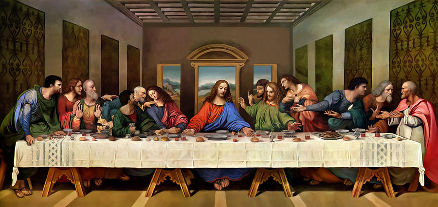 Detail The Last Supper Hd Nomer 19