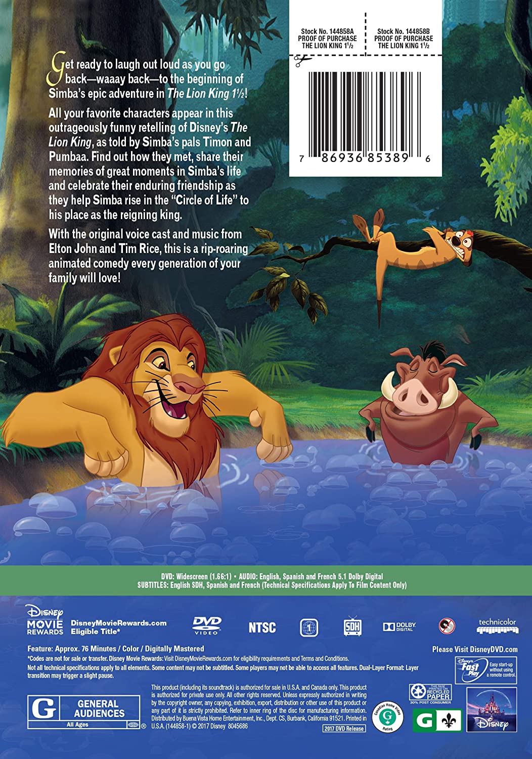 Detail The Lion King 112 Dvd Nomer 23