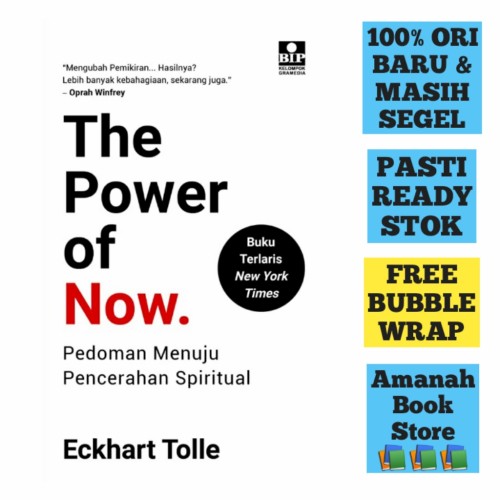 Detail The Power Of Now Pedoman Menuju Pencerahan Spiritual Eckhart Tolle Nomer 10