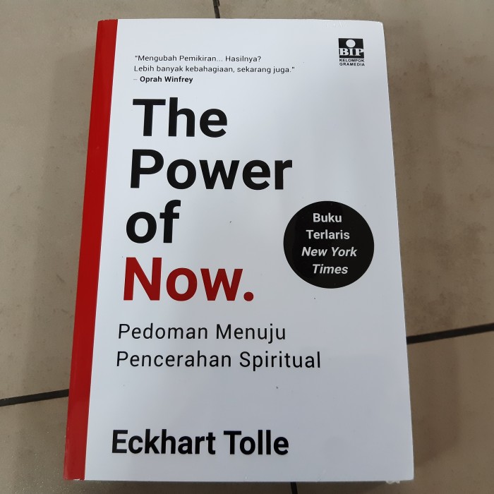 Detail The Power Of Now Pedoman Menuju Pencerahan Spiritual Eckhart Tolle Nomer 11