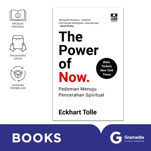 Detail The Power Of Now Pedoman Menuju Pencerahan Spiritual Eckhart Tolle Nomer 30