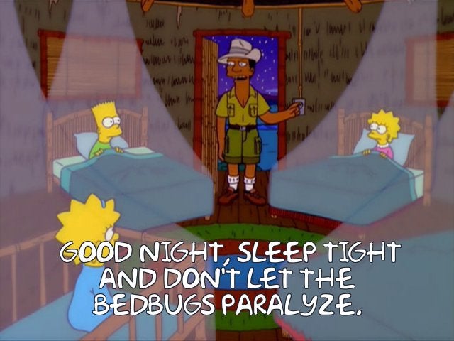 Detail The Simpsons Bed Bugs Nomer 16