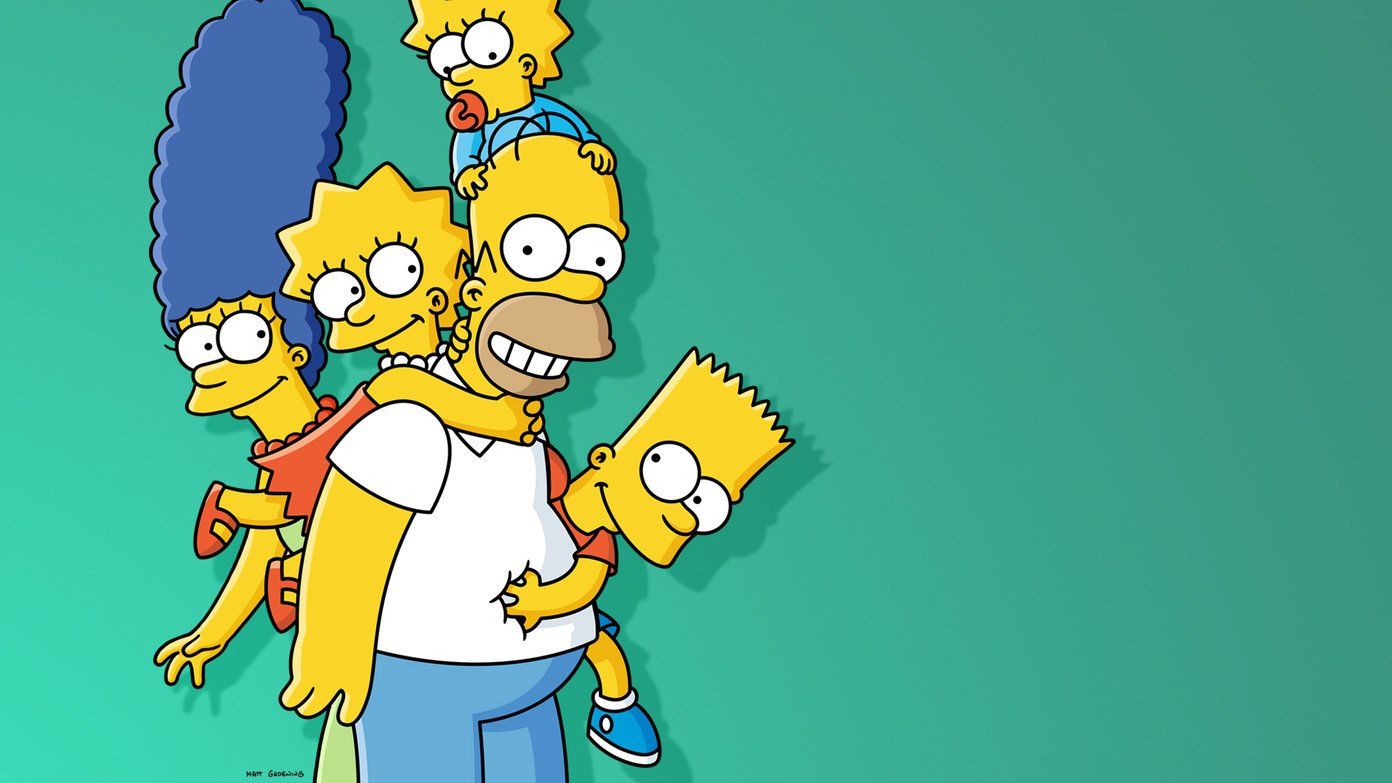 Detail The Simpsons Clouds Wallpaper Nomer 18