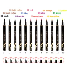 Detail Augen Make Up Bunt Nomer 27