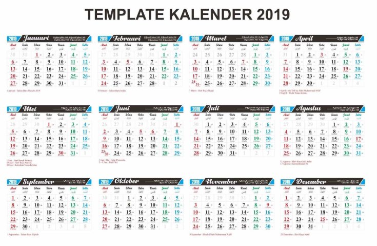 Download Download Kalender 2019 Hd Nomer 26