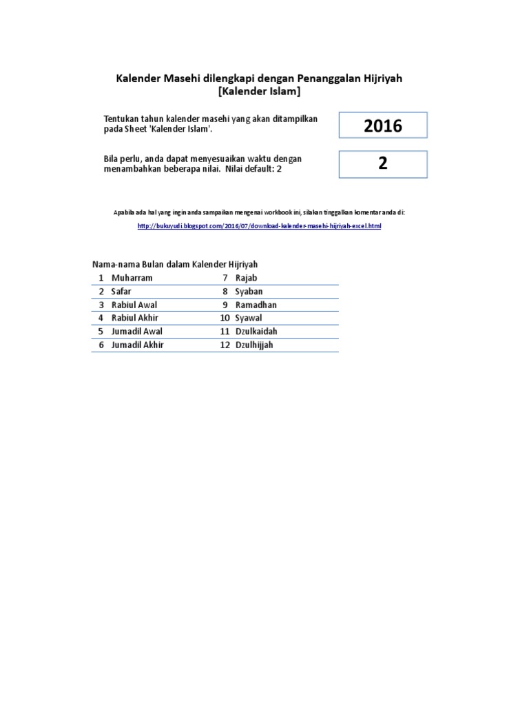 Detail Download Kalender Hijriah 1438 Nomer 27