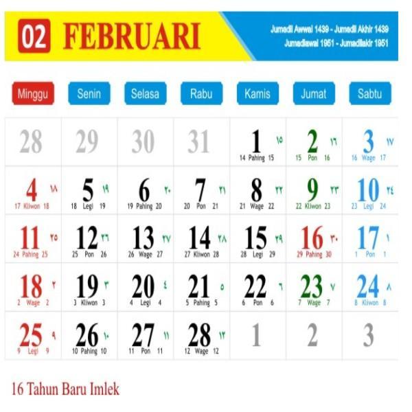 Detail Download Kalender Hijriah 1438 Nomer 6