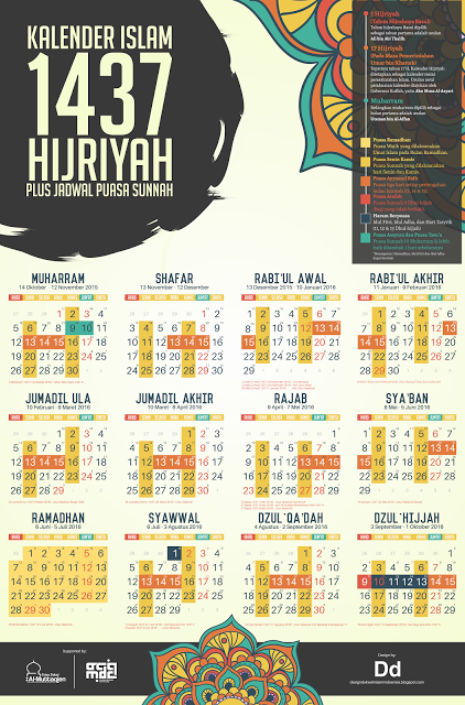 Detail Download Kalender Hijriyah 1438 Nomer 19