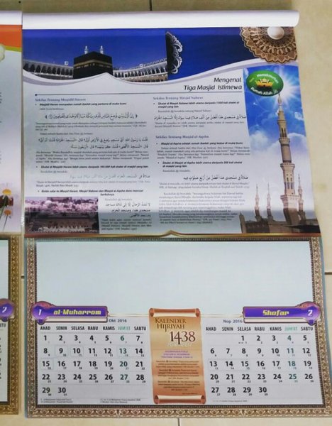 Detail Download Kalender Hijriyah 1438 Nomer 4