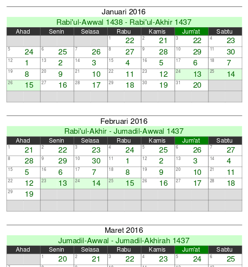 Detail Download Kalender Hijriyah 1438 Nomer 31