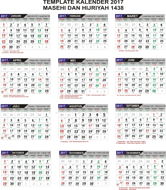 Detail Download Kalender Hijriyah 1438 Nomer 53