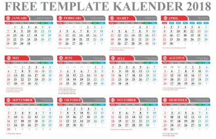Detail Download Kalender Meja 2018 Nomer 16