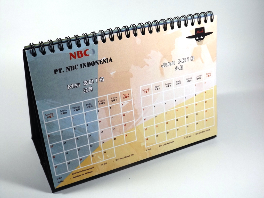 Detail Download Kalender Meja 2018 Nomer 3