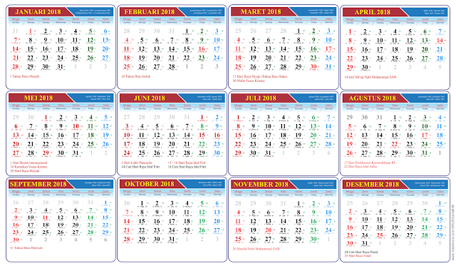 Detail Download Kalender Meja 2018 Nomer 29