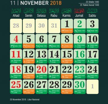 Detail Download Kalender Meja 2018 Nomer 4