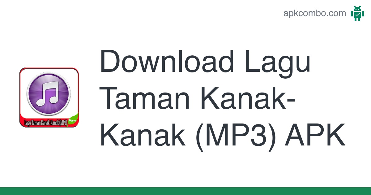 Detail Download Lagu Taman Kanak Kanak Nomer 51