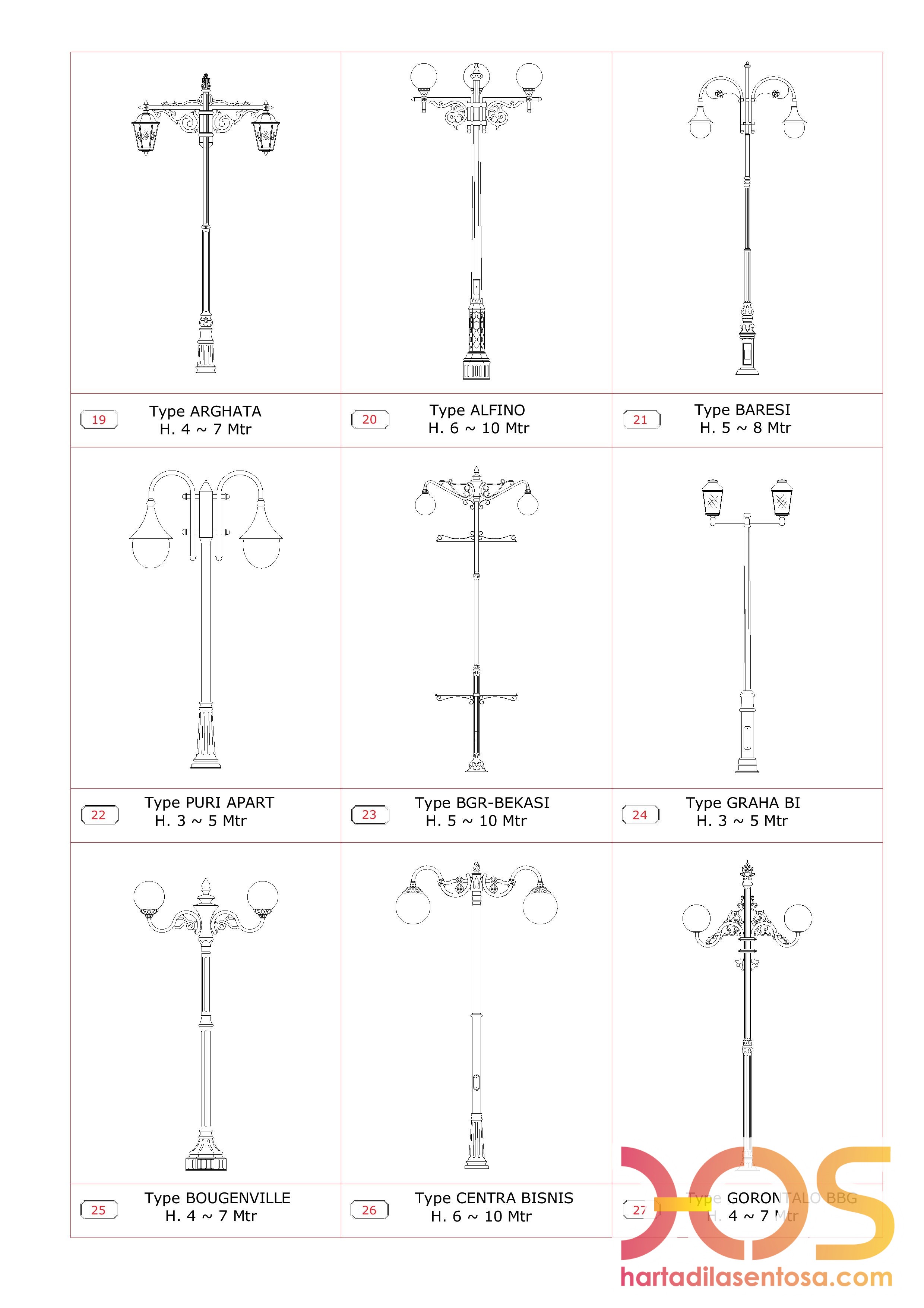 Detail Download Lampu Jalan Autocad Nomer 17