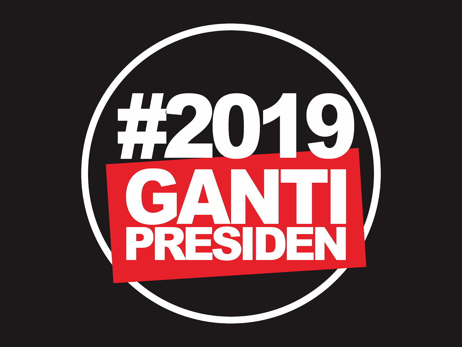 Download Logo 2019 Ganti Presiden - KibrisPDR