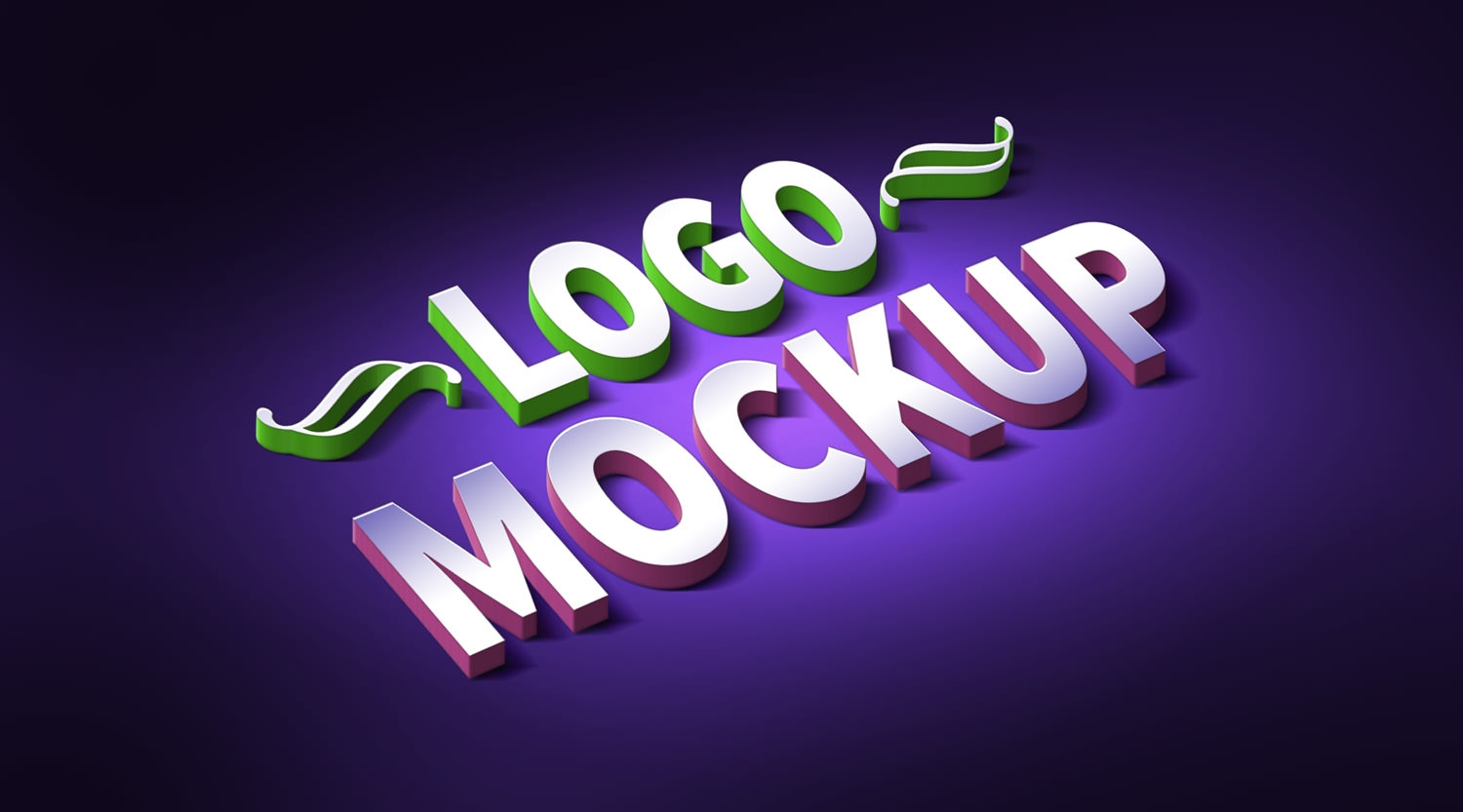 Detail Download Logo 3d Psd Mock Up Nomer 37