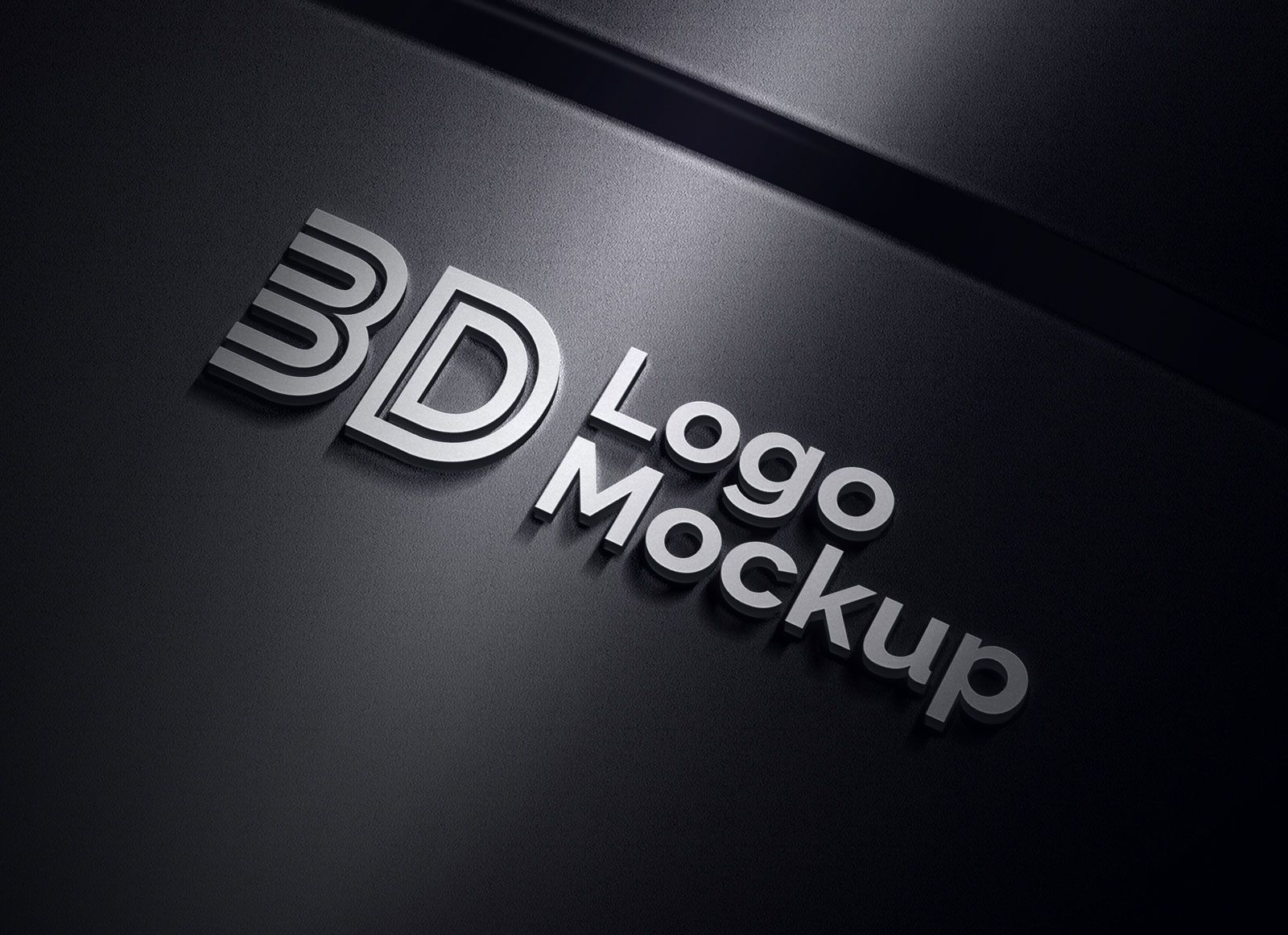 Detail Download Logo 3d Psd Mock Up Nomer 5