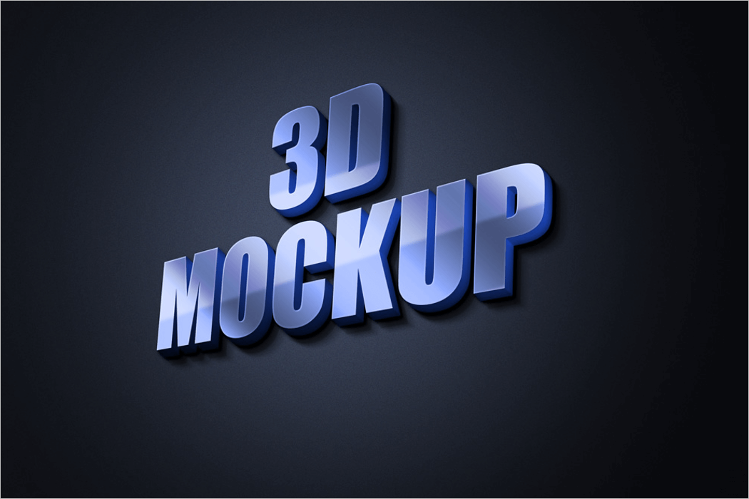 Detail Download Logo 3d Psd Mock Up Nomer 49