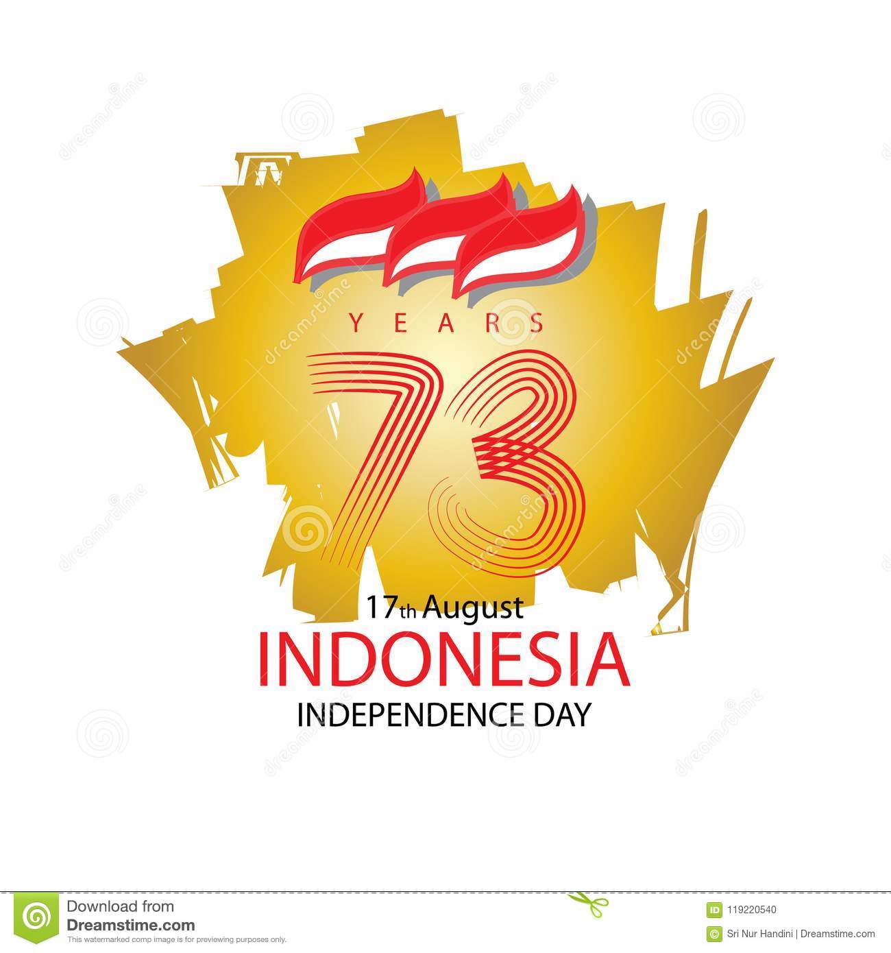 Detail Download Logo 73 Indonesia Nomer 2