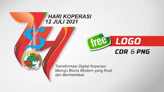 Detail Download Logo 74 Tahun Cdr Nomer 24