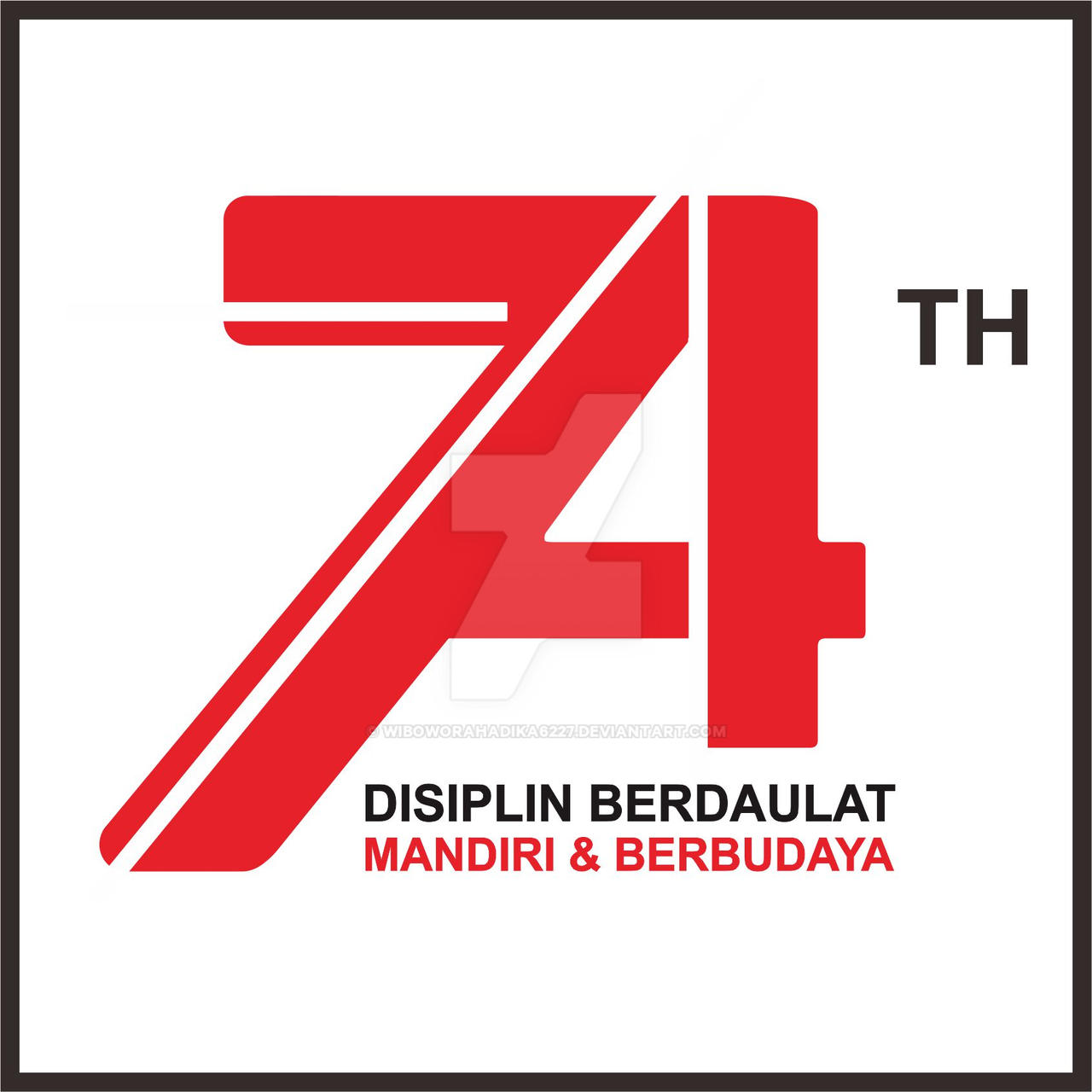 Detail Download Logo 74 Th Indonesia Nomer 23