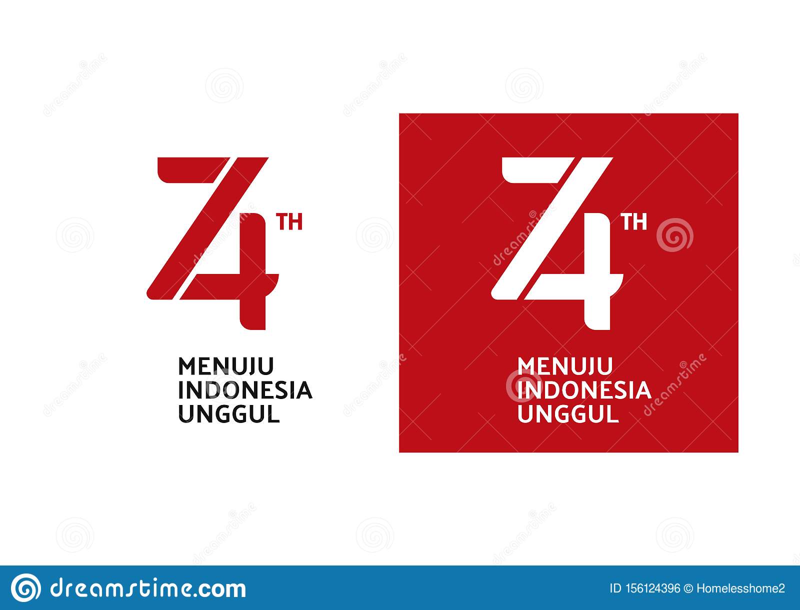 Detail Download Logo 74 Th Indonesia Nomer 4