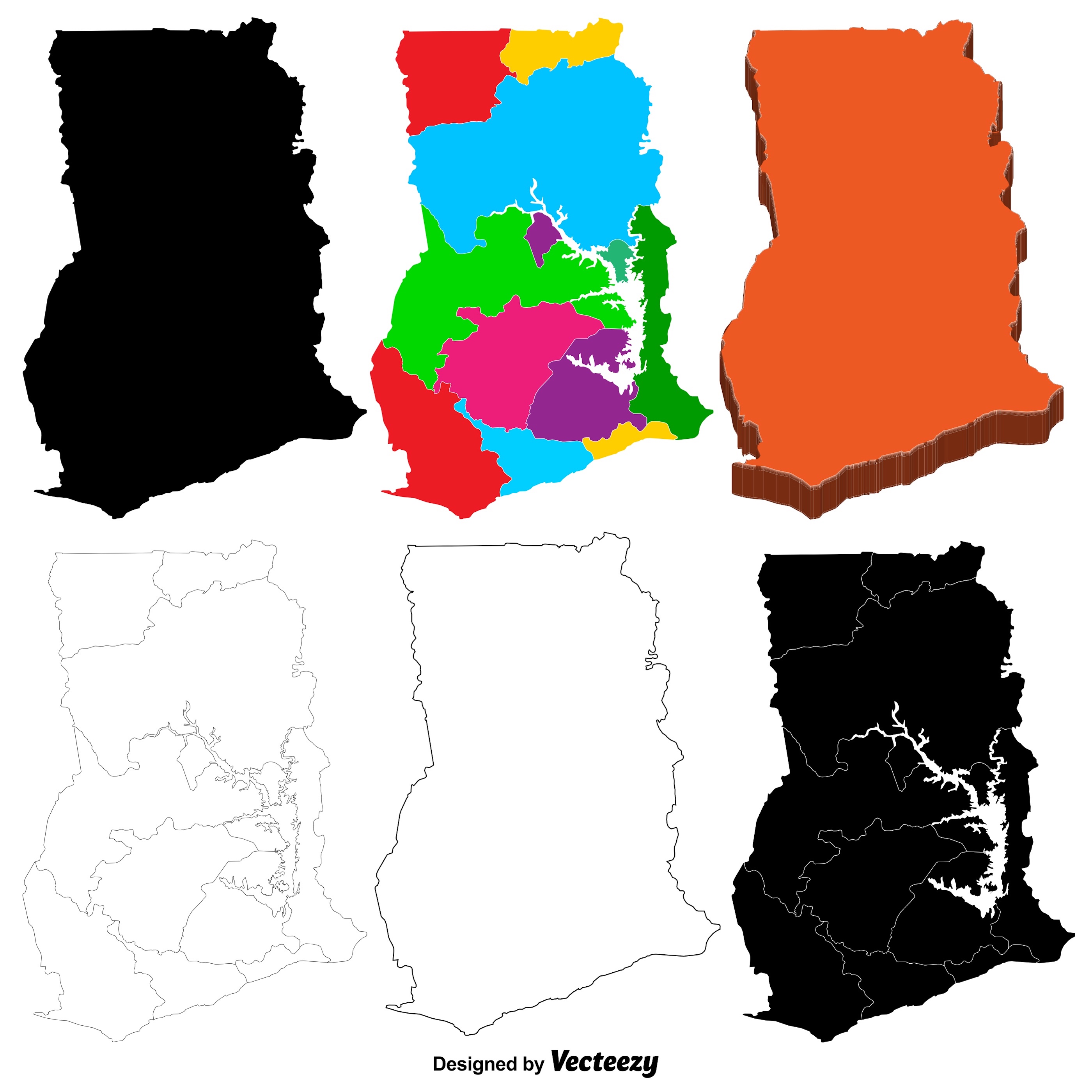 Detail Ghana Karte Nomer 16