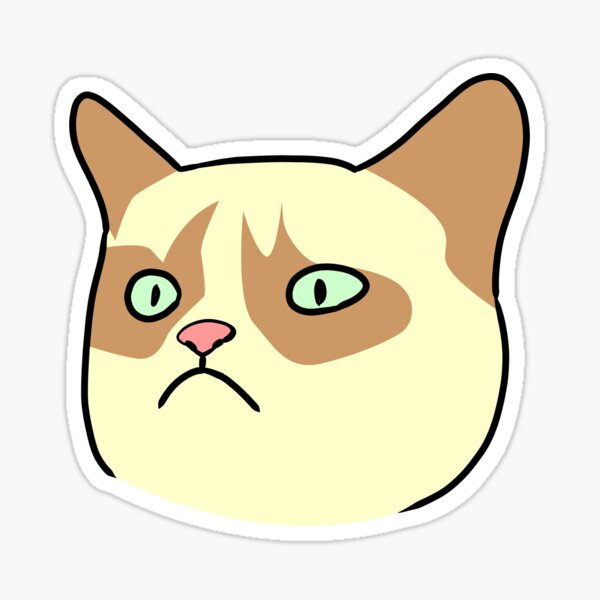 Detail Grumpy Cat Sticker Whatsapp Nomer 3