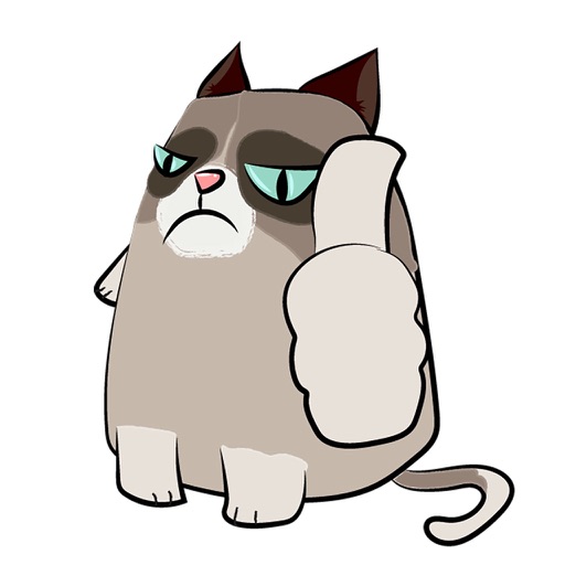 Detail Grumpy Cat Sticker Whatsapp Nomer 4