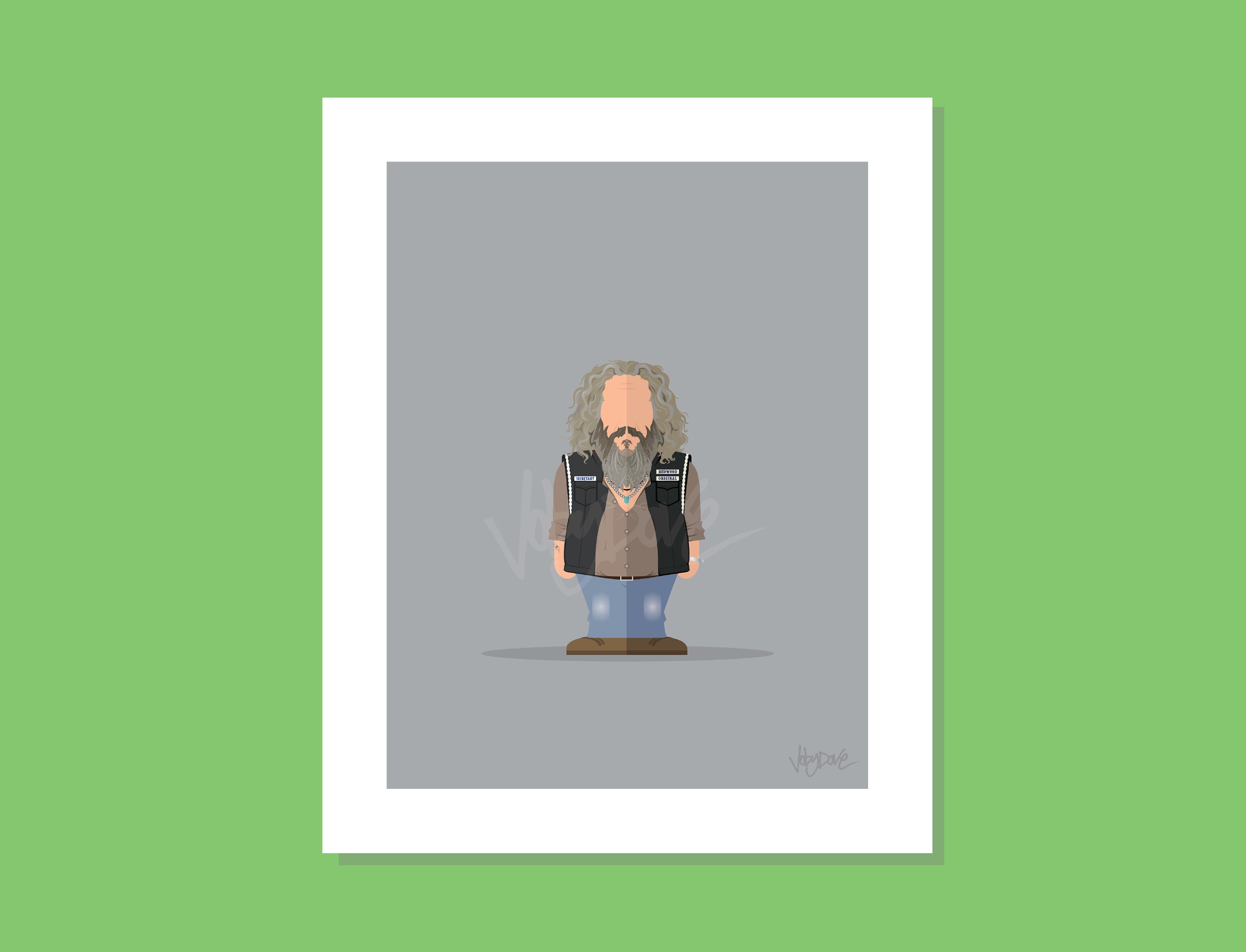 Detail Jax Teller Hemd Nomer 9