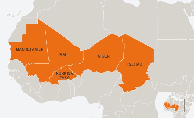 Detail Mauretanien Karte Afrika Nomer 2