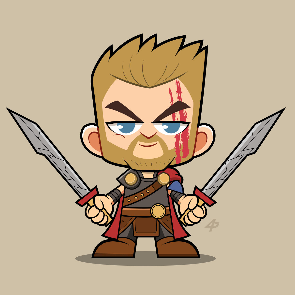 Detail Thor Chibi Nomer 3