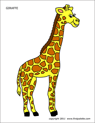 Detail Vorlage Giraffe Nomer 9